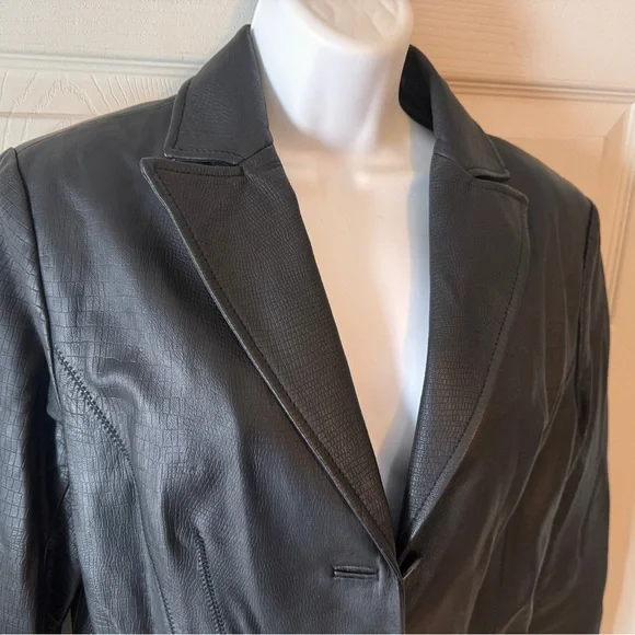 Alfani leather blazer - Picture 7 of 10
